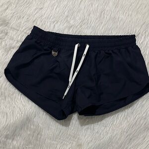 Men's Navy Athletic Shorts with Drawstring